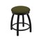 Holland Bar Stool Co 18" Swivel Vanity Stool, Black Wrinkle, Graph Parrot Seat 80218BW015 - alternate 1
